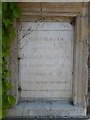 Plaque honouring Richard Budd, Barnstaple