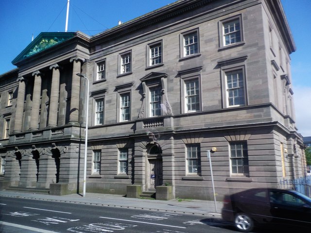 Facade of old Customs House