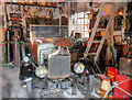 SU3802 : National Motor Museum, Jack Tucker's Garage (3) by David Dixon