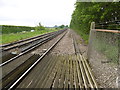 View from the crossing to Bax Farm