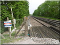 View from the crossing to Bax Farm