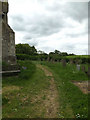 TM0952 : St.Andrew's Church Path by Geographer