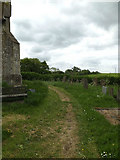 TM0952 : St.Andrew's Church Path by Geographer