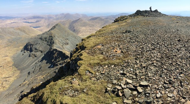 Ben More Summit Cairn and A' Chioch Ridge