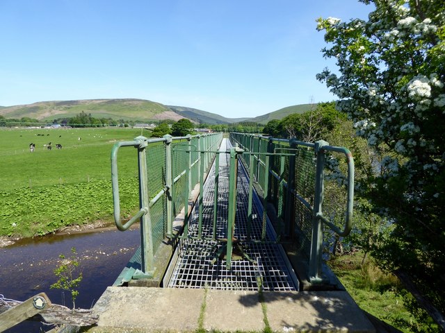 Footbridge over the Hodder