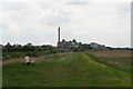 Nev Cole Way from Fulseas Drain towards Ferriby Sluice and the cement factory