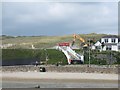 Demolished hotel at Perranporth