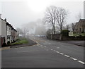 ST3090 : Morning fog in April, Pillmawr Road, Malpas, Newport by Jaggery