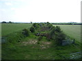 Course of disused railway near Raby Cote