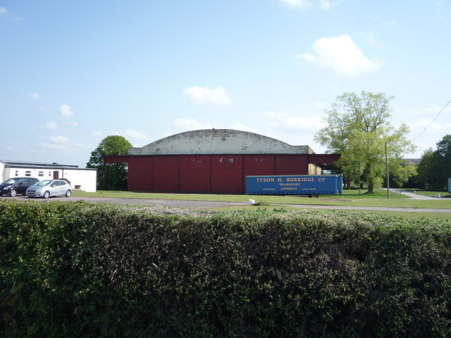 Hangar, former RAF Kirkbride