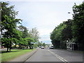 A441 Redditch Road Approaching  Redhill Road Island