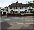 Semis on the corner of  Blaen-y-pant Crescent and Malpas Road, Newport