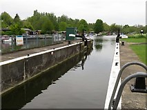 TL1697 : Orton Lock on the River Nene by Steve Daniels