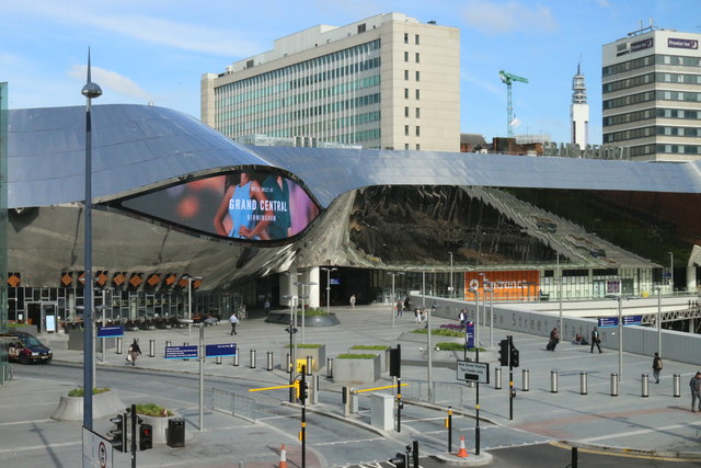 Entrance to New Street station