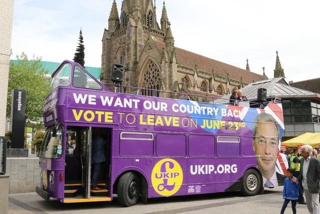Referendum battle bus