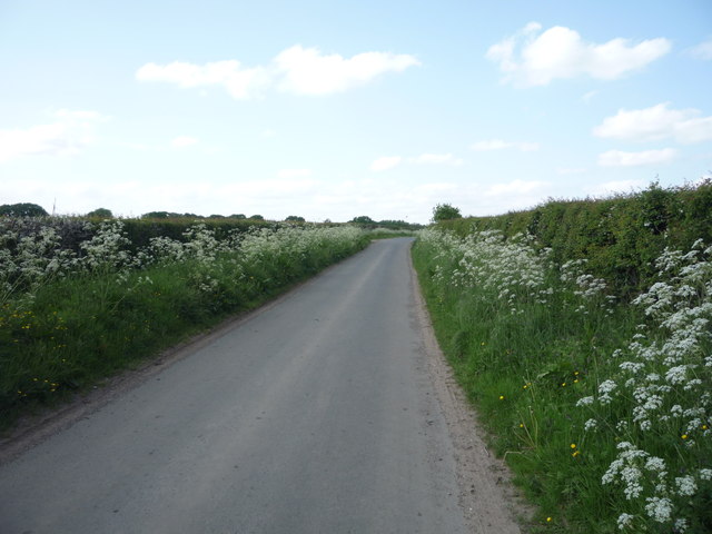 Minor road towards Longburgh
