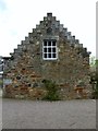 NO5205 : Crow-stepped gable end of Kellie Castle's stable block by Stanley Howe