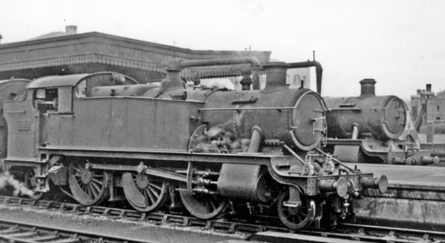 GWR 81XX 2-6-2T at Bristol Temple Meads,... © Walter Dendy, deceased cc ...