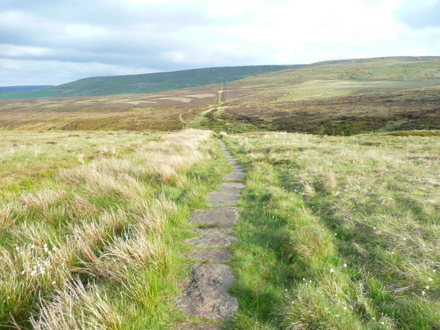The Pennine Way across Wessenden Head Moor, Austonley