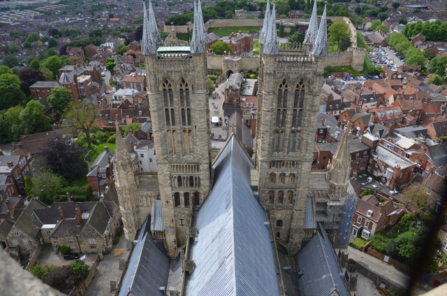 Lincoln Cathedral Towers And Roof © Julian P Guffogg Geograph