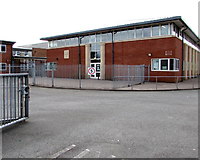 ST1578 : 5mph speed limit in a Llandaff North school, Cardiff by Jaggery