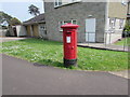 King George V pillarbox on a Burnham-on-Sea corner