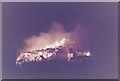 TF4208 : Former station yard fire; Photo 5 - Wisbech St Mary 1984 by Richard Humphrey