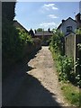 Newcastle-under-Lyme: public footpath off A53