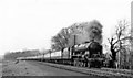 Up West Coast Main Line express at Yanwath, south of Penrith, 1956