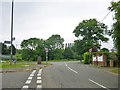 Halebourne Lane meets A319 Bagshot Road