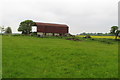 Barn by the footpath