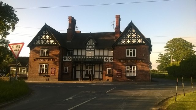 The Boar's Head inn at Walgherton