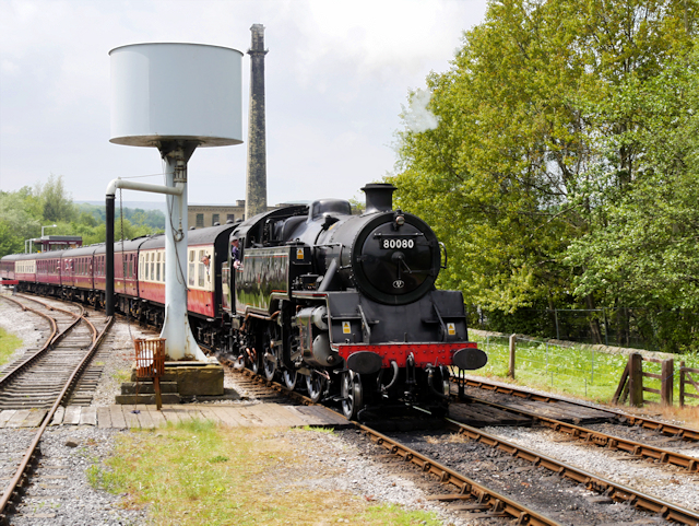 Steam Train approaching Rawtenstall