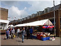 Market off Guildhall Square, Carmarthen