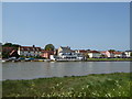 The Anchor Rowhedge from across the river