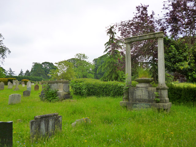 In Windlesham graveyard