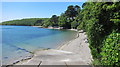 SW7526 : The Bar- a delightful beach just West of Helford Passage by Dr Duncan Pepper