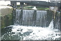 View of a weir at Hertford Union Lock