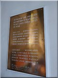 TQ4624 : Saint Bartholomew, Maresfield: memorial (4) by Basher Eyre