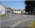 Mini-roundabout in St Clare Street, Penzance