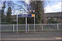 TQ2077 : Chiswick Station by N Chadwick
