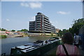 View of flats on the River Lea from the River Lea Navigation #2