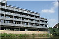 View of apartments on the River Lea from the River Lea towpath #4