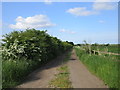 Track to Whatton Fields Farm