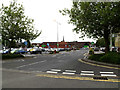 TM0458 : Entrance to Asda Superstore, Stowmarket by Geographer