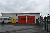 SX4159 : Saltash Community Fire Station by N Chadwick