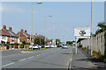 SJ4382 : Hale Road, Speke near to Liverpool John Lennon Airport by David Dixon