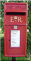 Close up, Elizabeth II postbox  on Front Street, Quebec