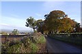 Minor road above Muthill