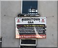 Middletown GAA banner on Main Street